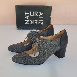 Naturalizer Mary Jane Retro Style Heels Pumps Shoes